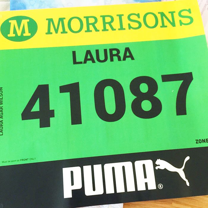 Great north run number