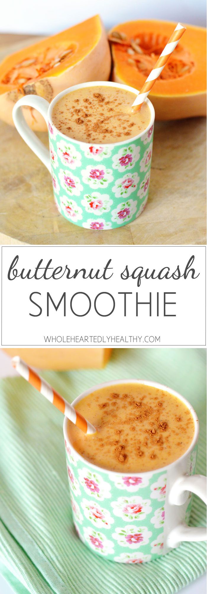 Butternut squash smoothie recipe