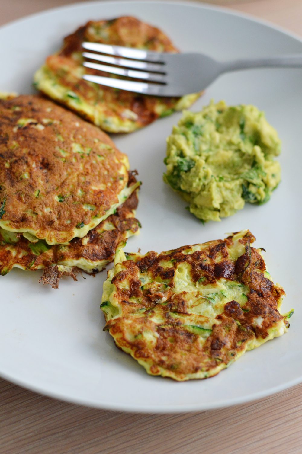 Courgette and feta fritters 2
