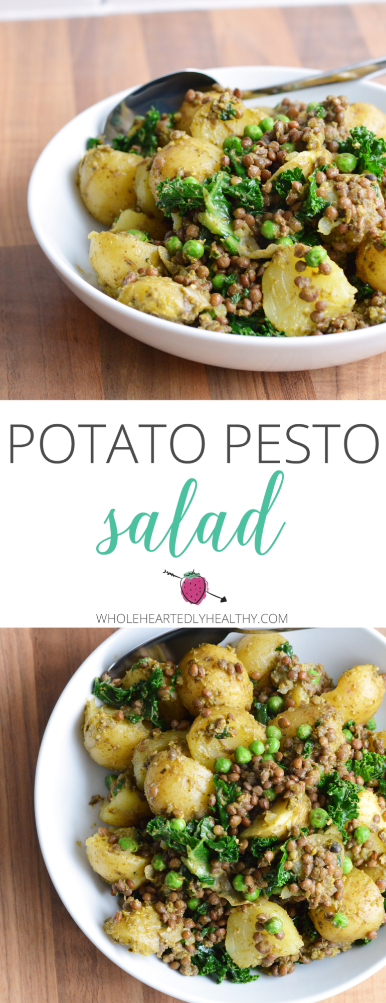 Potato pesto salad