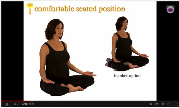 Prenatal Yoga 1 25 min version YouTube