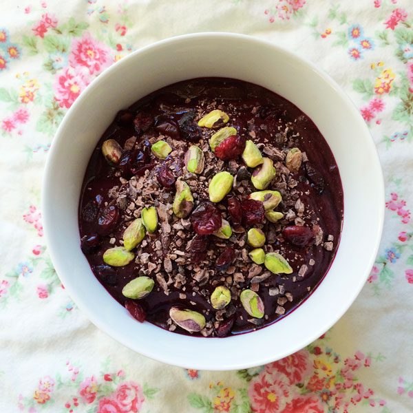 Cherry beetroot smoothie