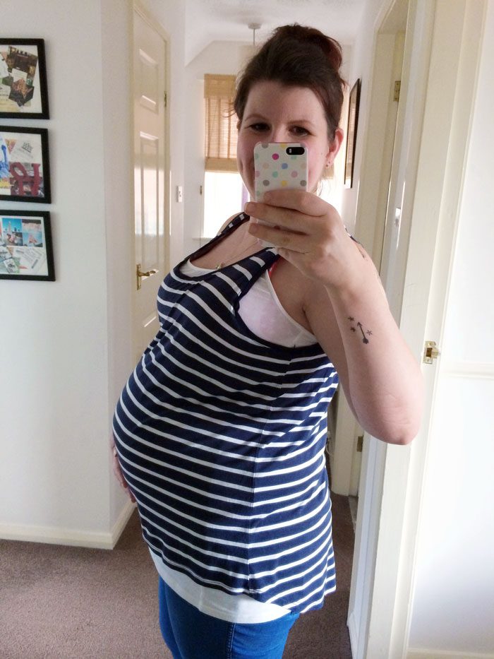 34 weeks pregnant