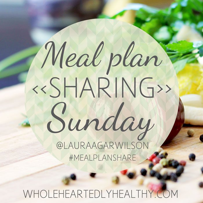 Meal plan share sunday