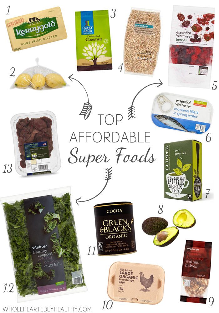 My top affordable superfoods