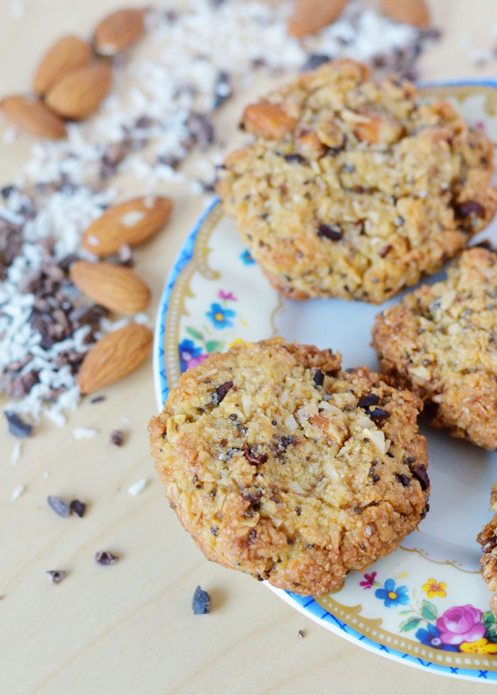 Almond coconut cacao cookies 7