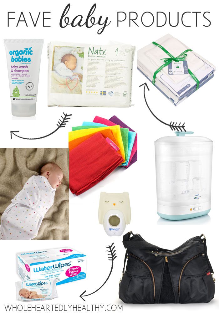 Fave baby products