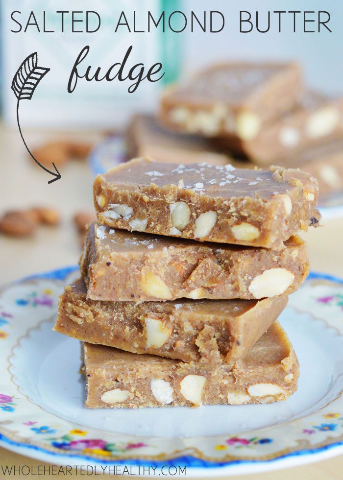 Recipe: Salted Almond Butter Fudge