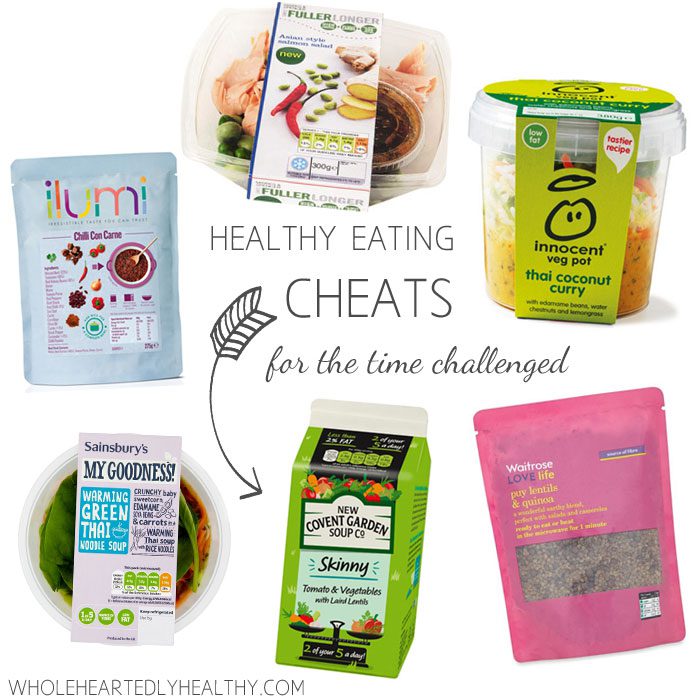 Healthy eating cheats for the time challenged