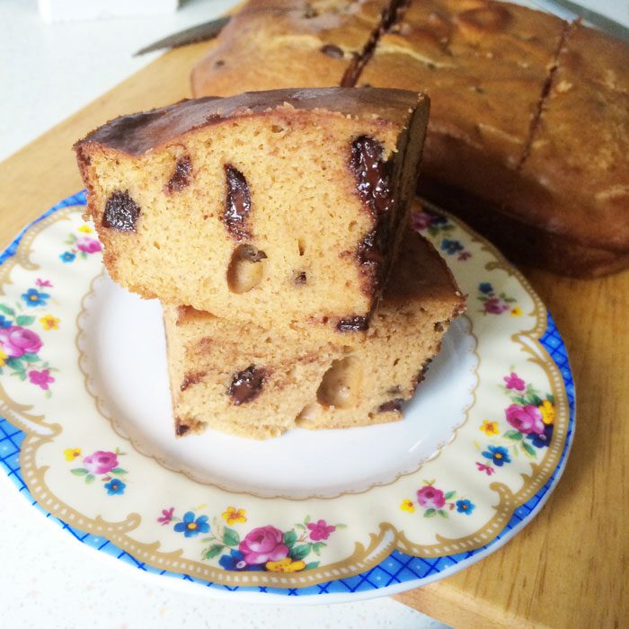 Plantain blondies