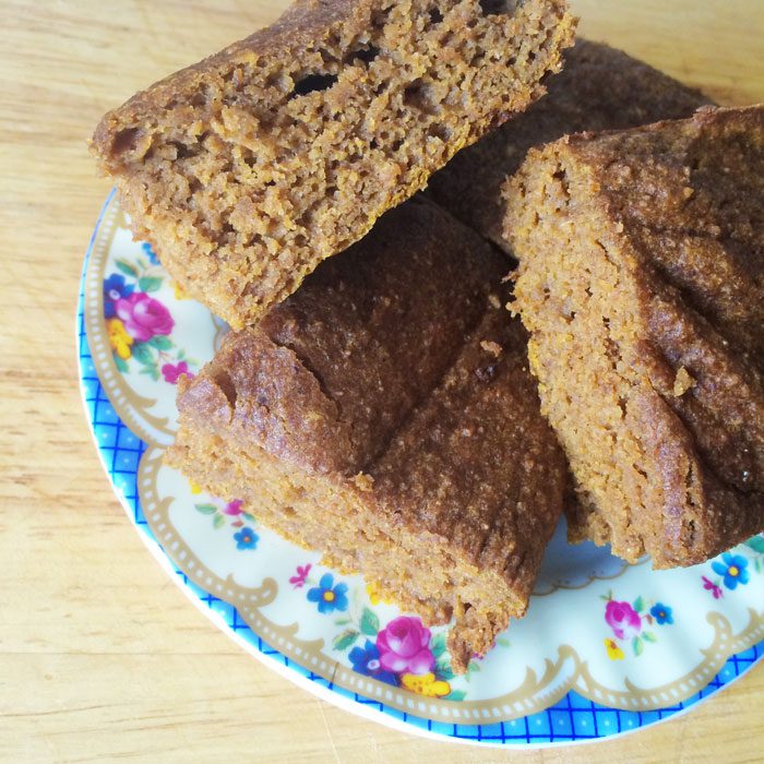 Pumpkin chai bread