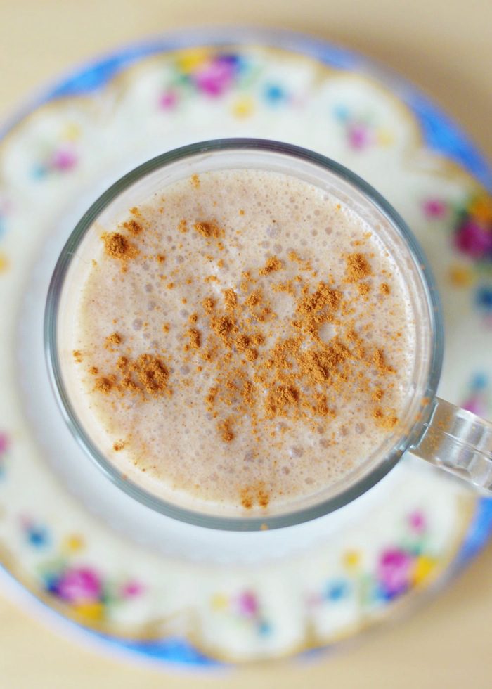 Frozen chai latte smoothie 4