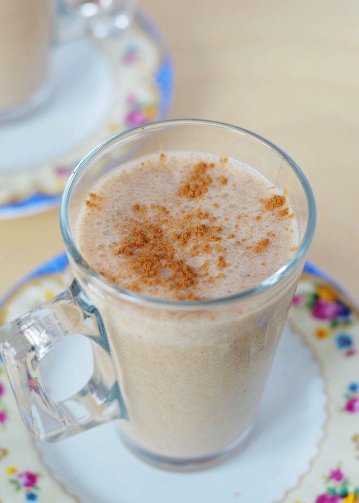 Frozen chai latte smoothie 7