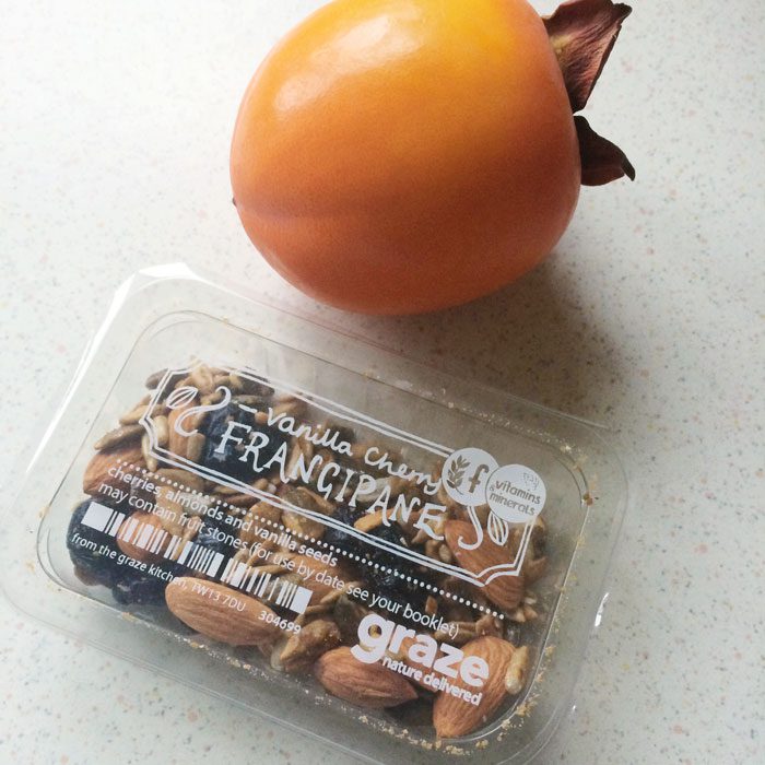 Persimmon and graze box