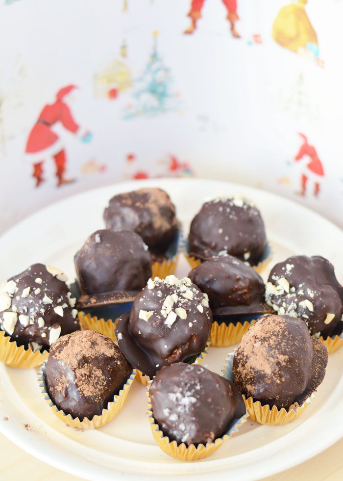 Cashew coconut truffles 5