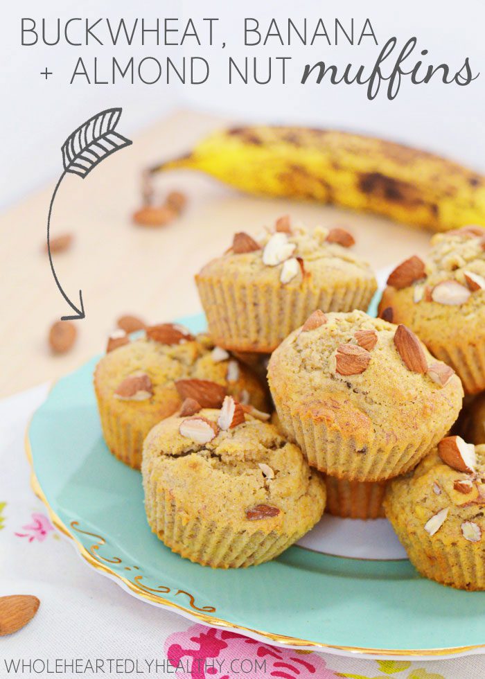 Recipe: Buckwheat, Banana and Almond Nut Muffins + Pinterest Breakfast Club