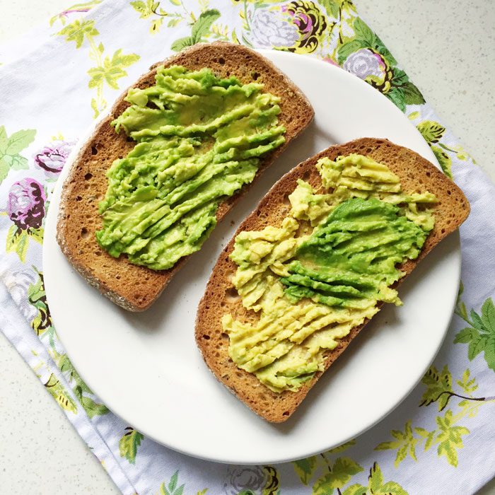 Avocado toasts