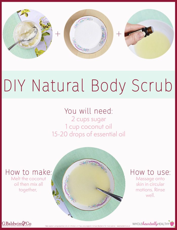 Body scrub vertical