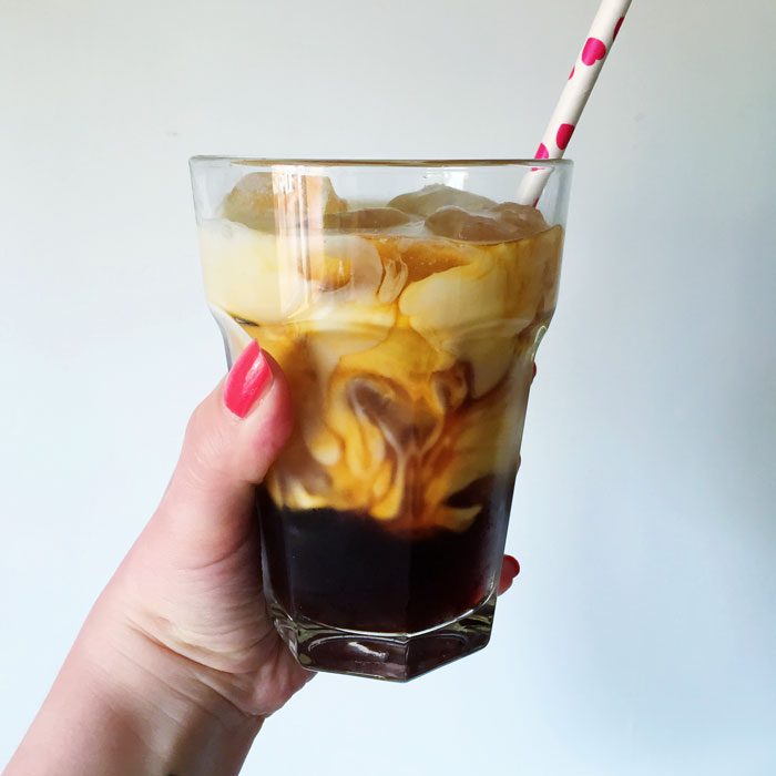 Iced coffee