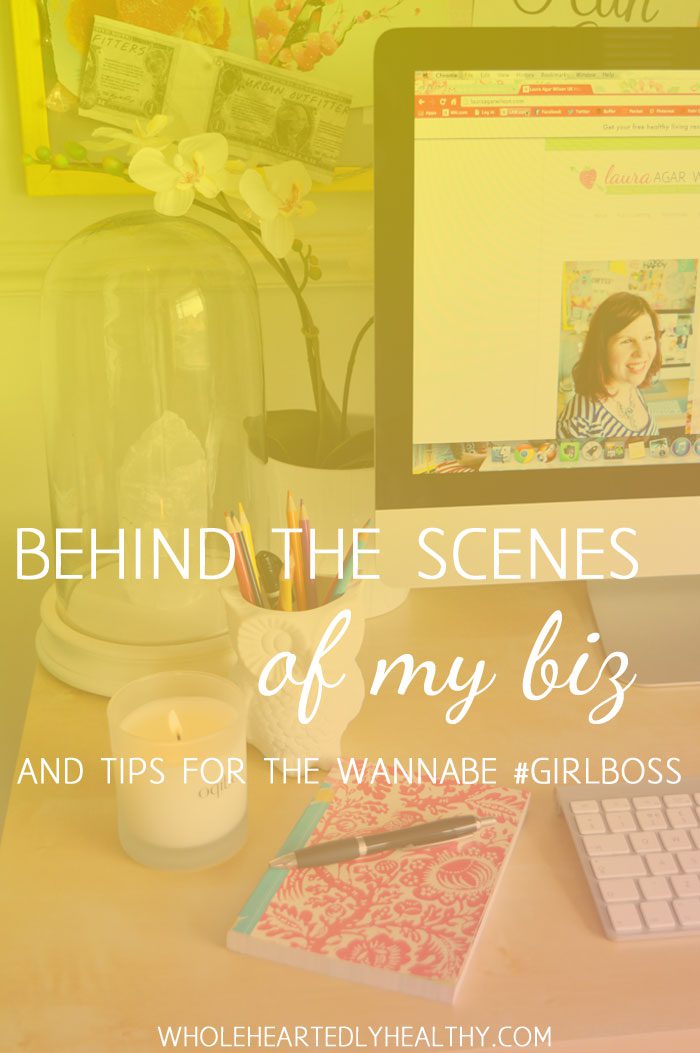 Behind the scenes of my biz and tips for the wannabe #Girlboss