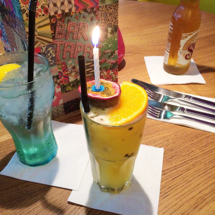 Birthday mocktail