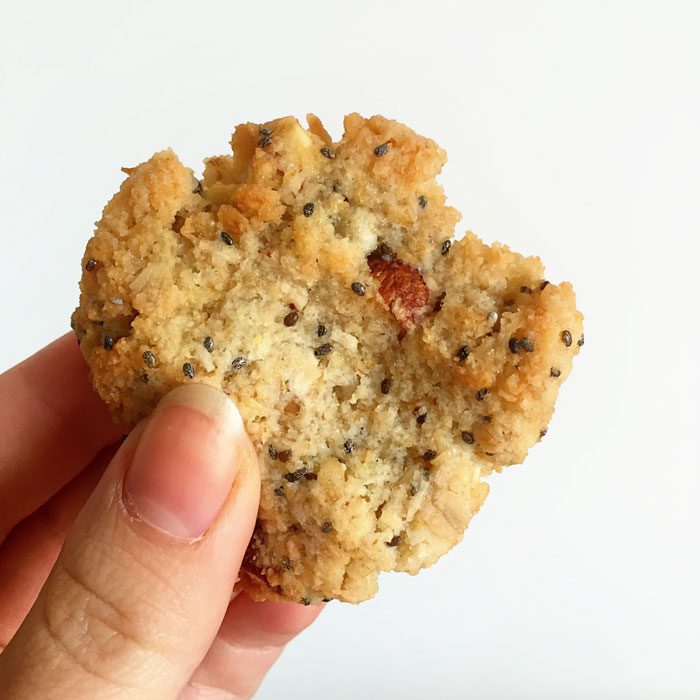 Almnd coconut cookies