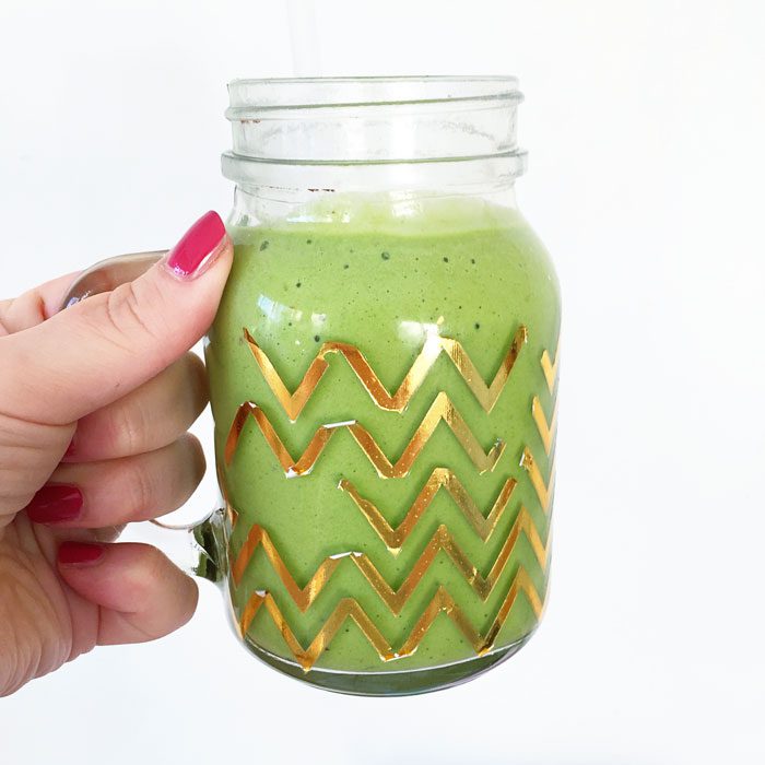 Mango green smoothie