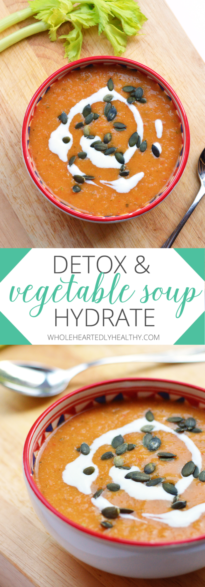 detox and hydrate vegetable soup recipe