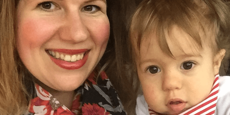 Being a mama: Finley at 18 months