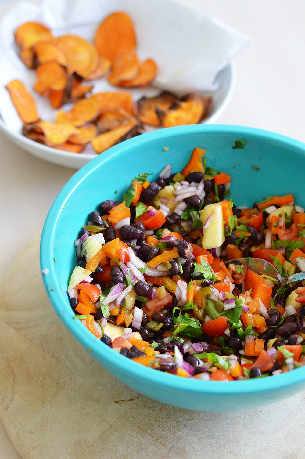 Black bean and mango salsa 2