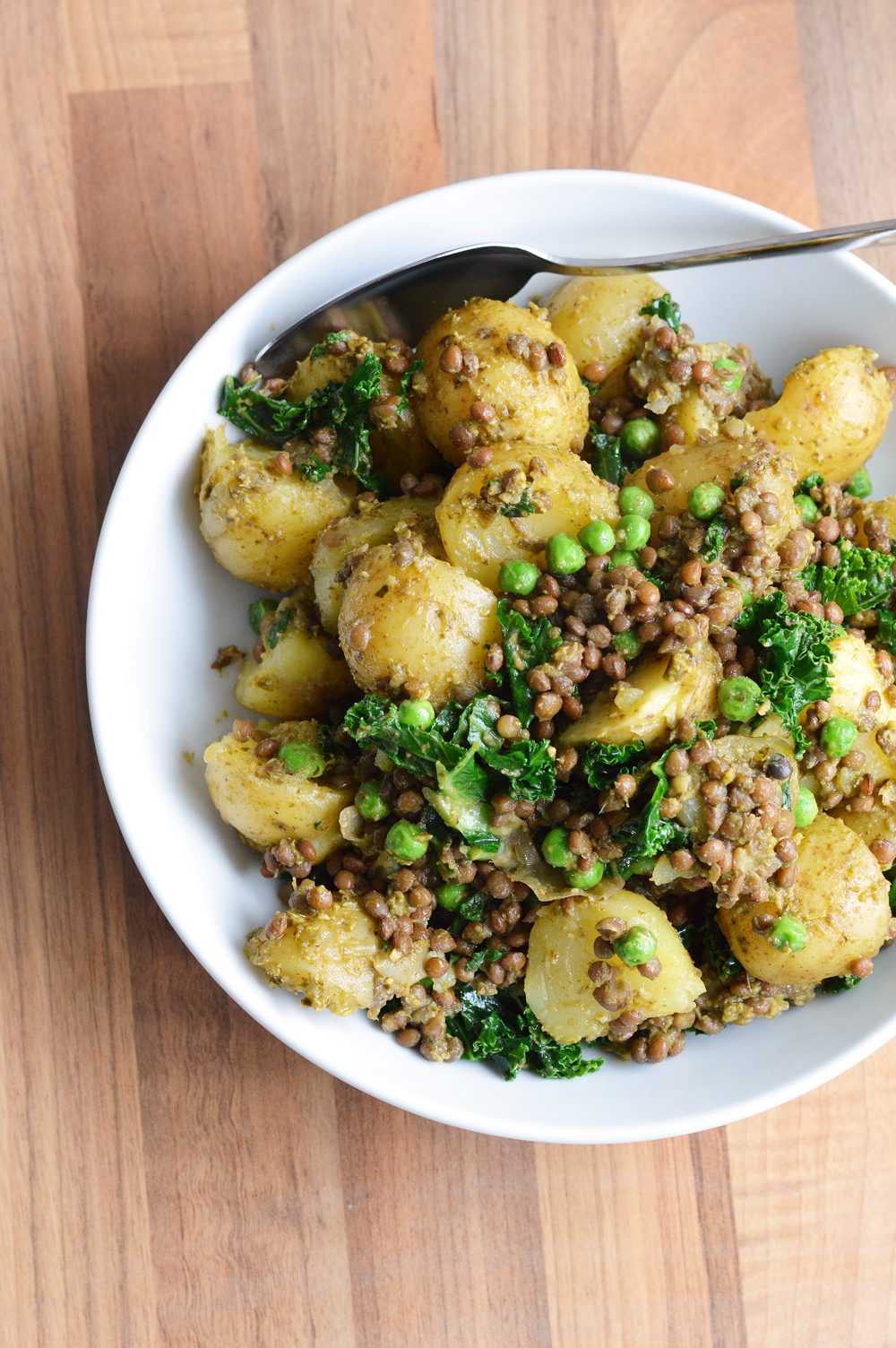 Potato pesto salad 6