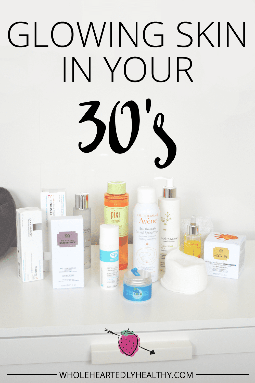 Glowing skin in your 30 s