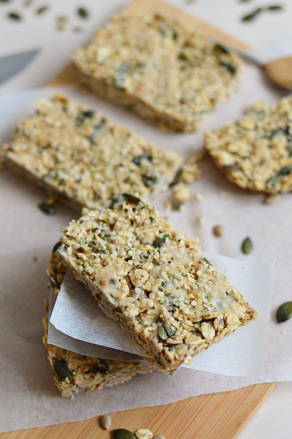 Peanut protein breakfast bars 3