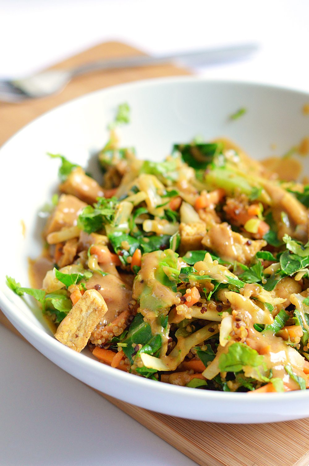 Tofu and peanut stir fry 3