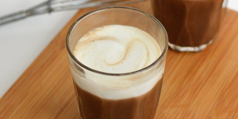 Matcha Peppermint Cocoa Latte (+ GIVEAWAY)