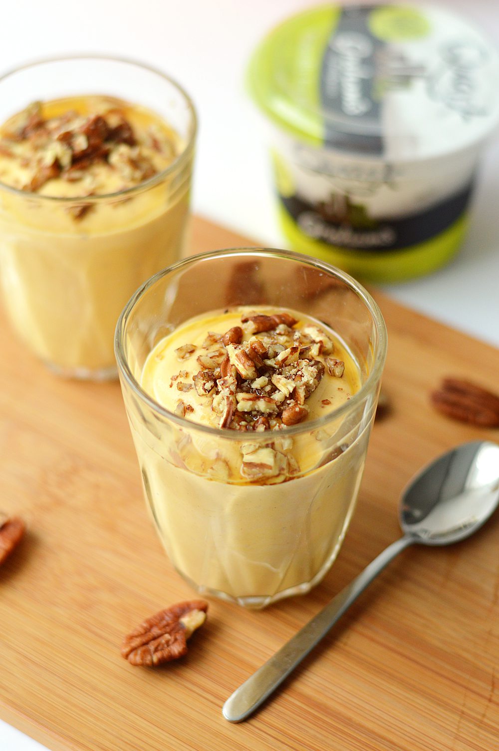 pecan pumpkin pudding with quark