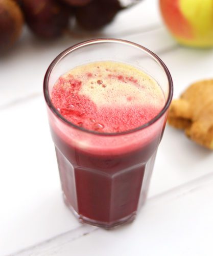 Beetroot, Apple and Ginger Juice