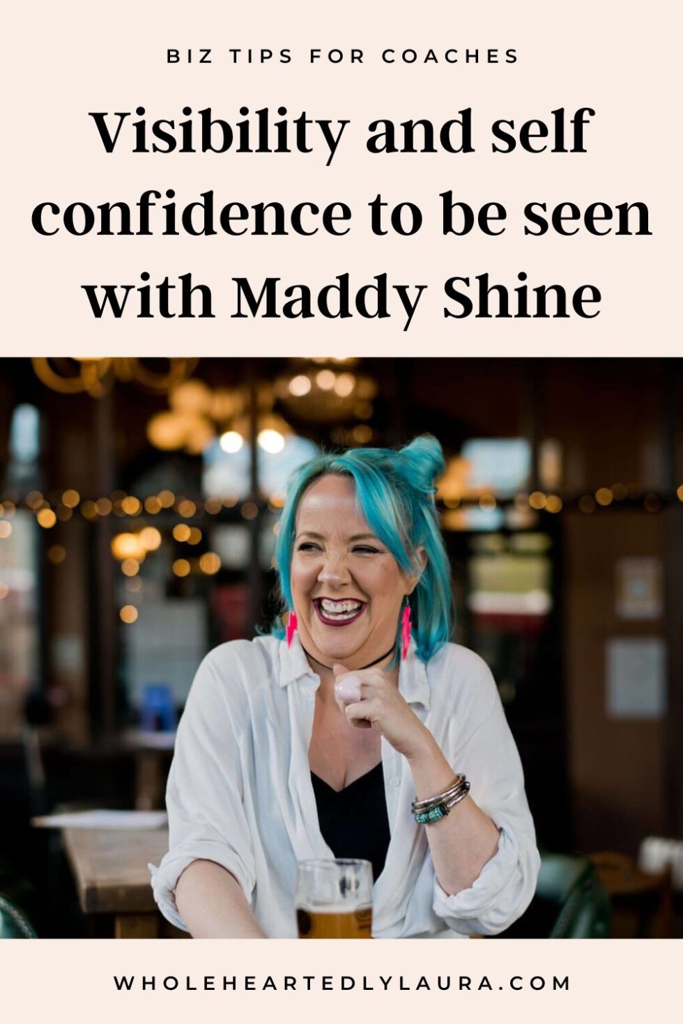 Visibility and self confidence to be seen with Maddy Shine ...